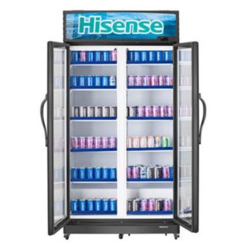 HISENSE 758L DOUBLE DOOR UPRIGHT BOTTLE COOLER
